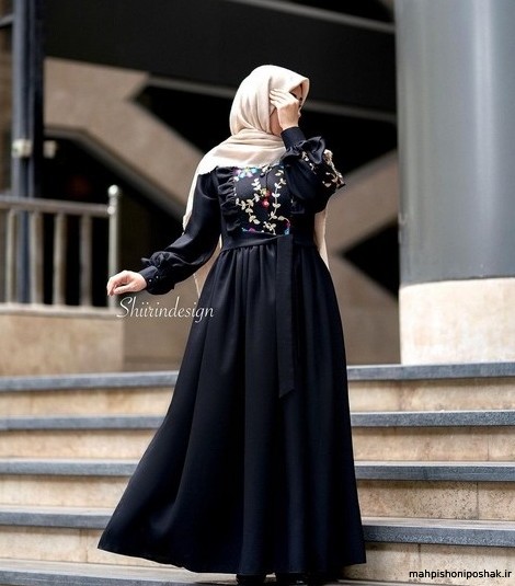 مدل لباس عربی پوشیده مجلسی