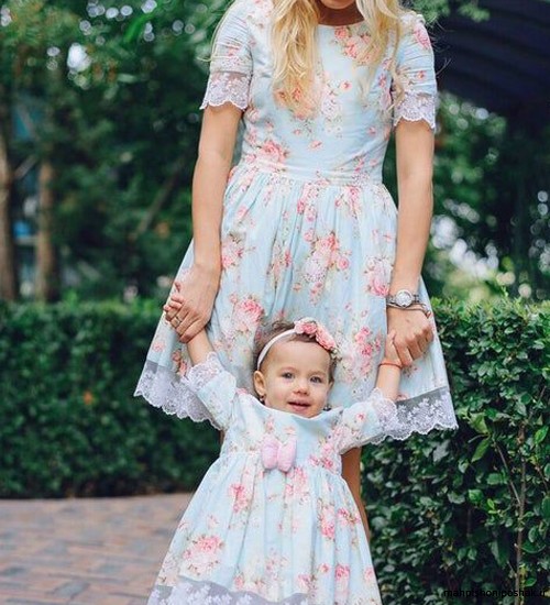 مدل لباس ست مادر و دختر
