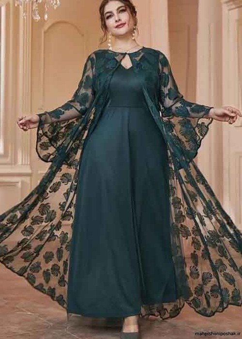 مدل لباس گیپور مجلسی کوتاه ایرانی
