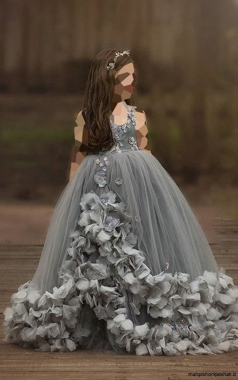 مدل لباس پفی دخترانه برای عروسی