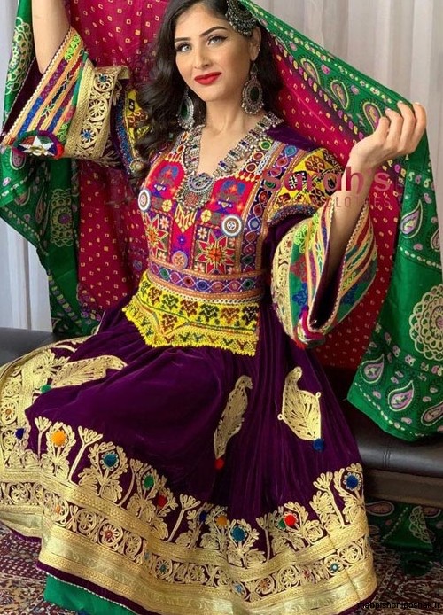 مدل لباس خانگی افغانی