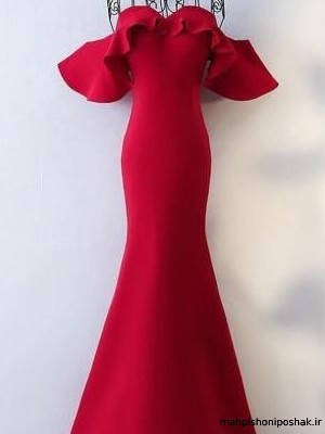 مدل لباس کلوش با پارچه لمه