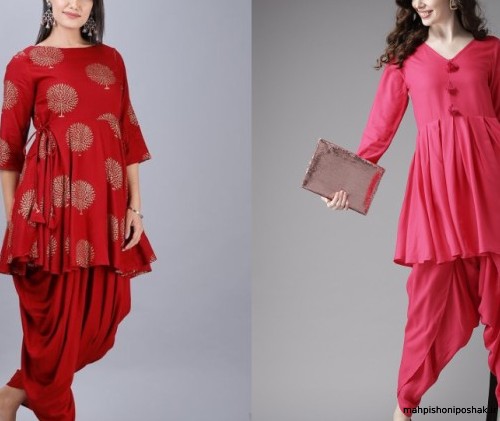 مدل لباس هندی پاچه گشاد