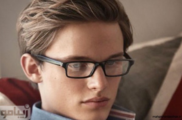 مدل مو مردانه با عینک طبی
