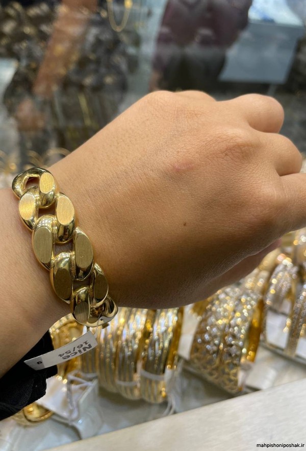 مدل دستبند طلا دخترانه فانتزی
