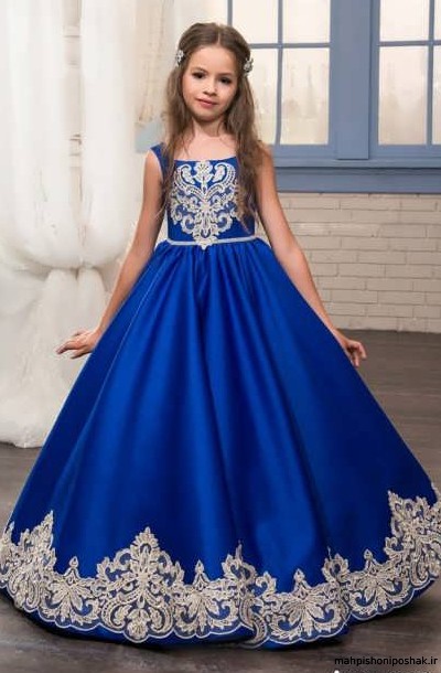 مدل لباس مجلسی دخترانه ۱۲ ساله بلند