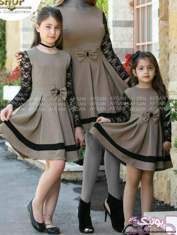 مدل لباس عروسکی مادر و دختر