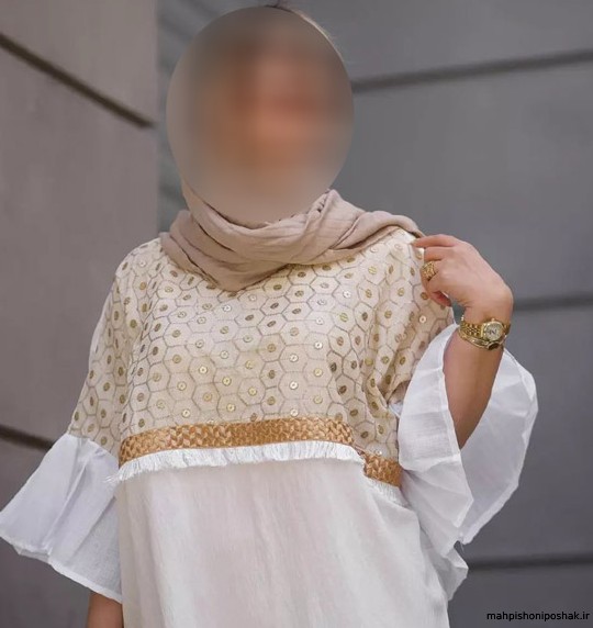 مدل لباس سفید برای عقد محضری