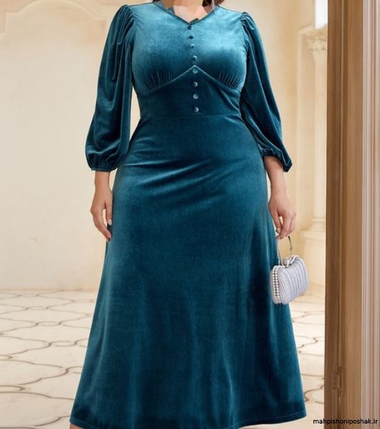 مدل لباس مجلسی زنانه تپل