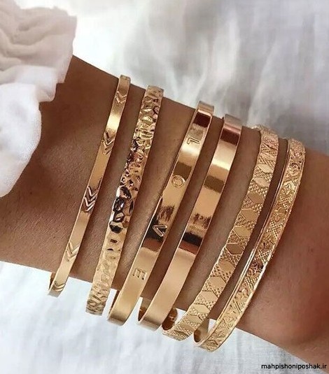 مدل دستبند دخترانه طلا