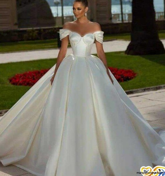 مدل لباس عروس ساده و شیک