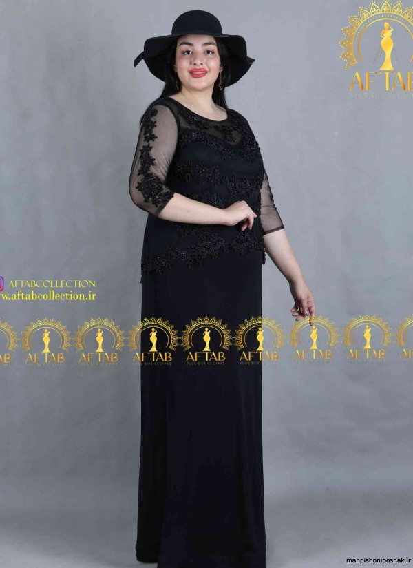 مدل لباس مجلسی خرجکار گیپور