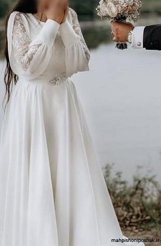 مدل لباس عروس فرمالیته کوتاه