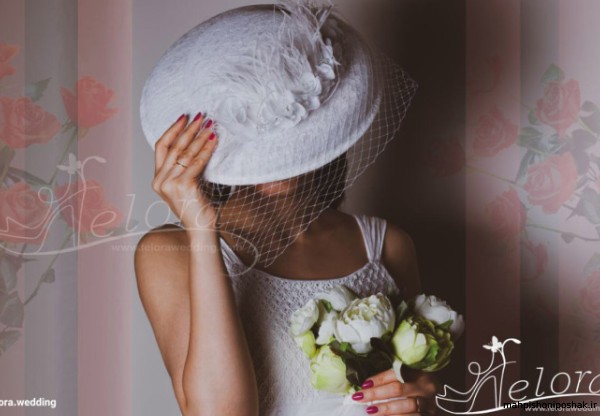 مدل کلاه عروس برای عقد