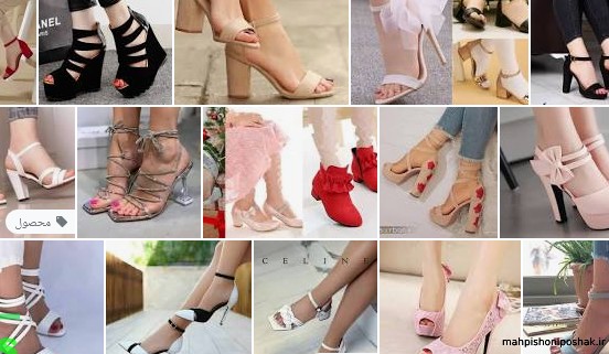 مدل کفش های زنانه پاشنه دار