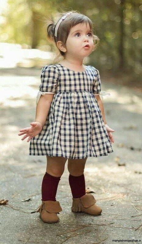 مدل لباس بچه یک ساله دختر