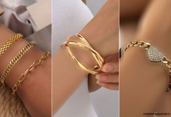 مدل دستبند های طلا جدید