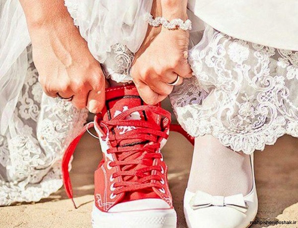 مدل کفش اسپرت عروس جدید