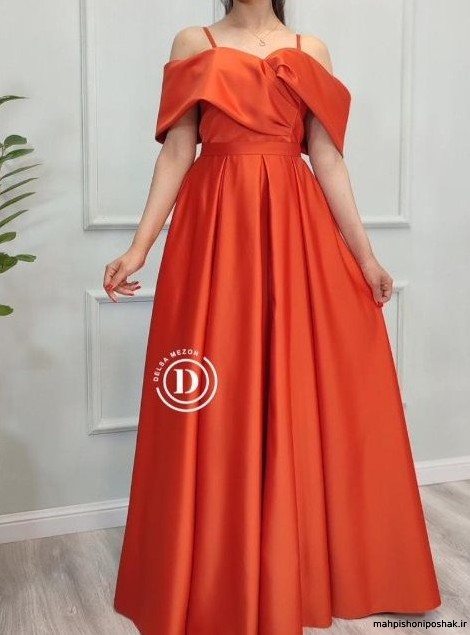 مدل لباس بلند فرانسوی زنانه