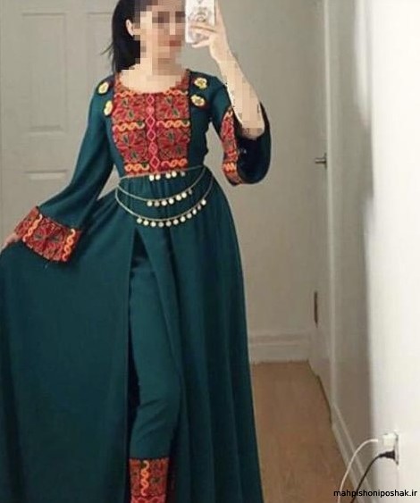 مدل لباس افغانی کوتاه