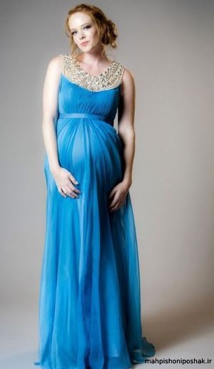 مدل لباس بارداری بلند زمستانی