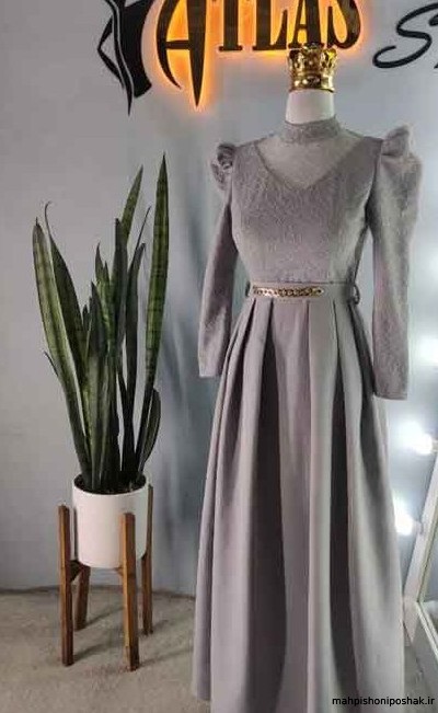 مدل لباس بلند ساده و شیک برای عروسی