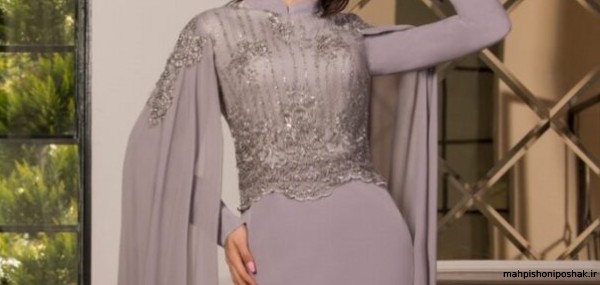مدل لباس مجلسی جدید حجابی