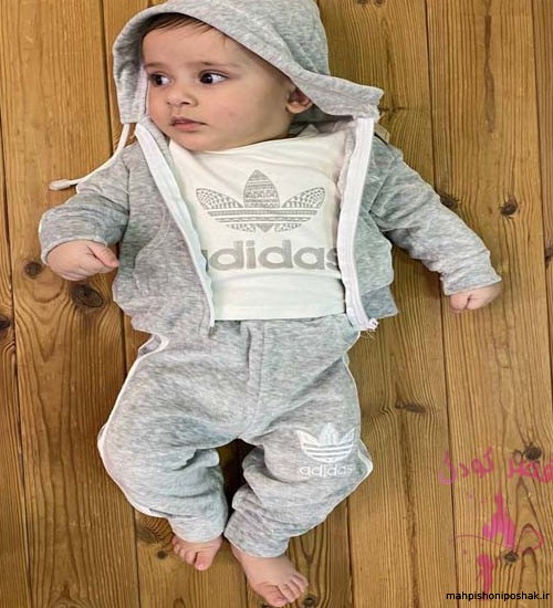 مدل لباس نوزاد پسر 5 ماهه