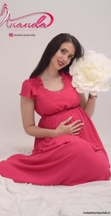 مدل لباس مجلسی بارداری فانتزی