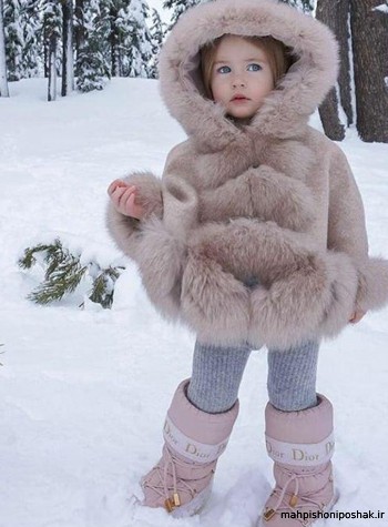 مدل لباس شیک دخترانه زمستانی
