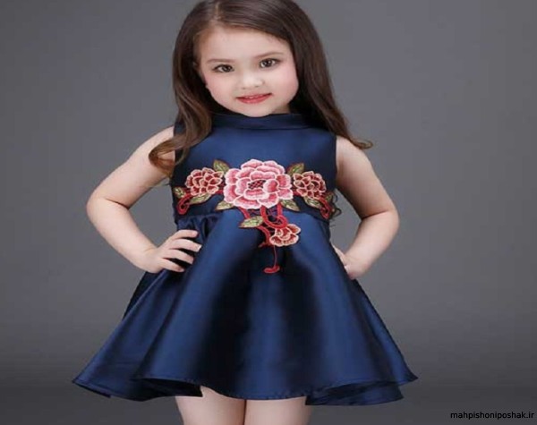 مدل لباس دخترانه مجلسی کودکانه