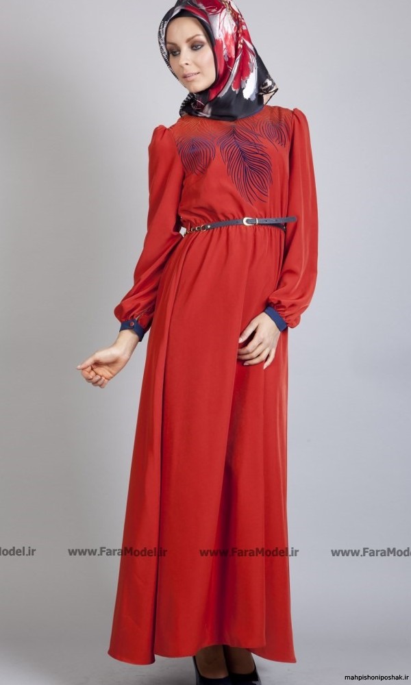 مدل لباس زنانه با حجاب ایرانی