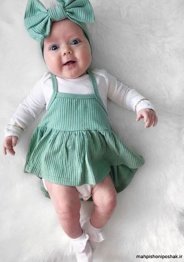مدل لباس دختر بچه 7 ماهه