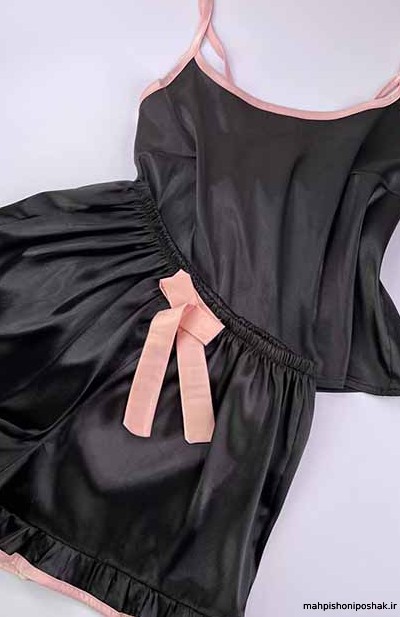 مدل لباس خواب با پارچه ساتن