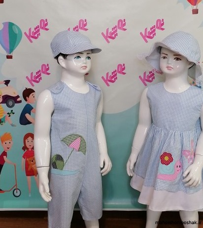 مدل لباس کودک همراه با الگو