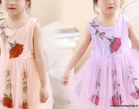 مدل لباس دختر بچه ها با پارچه مخمل کبریتی