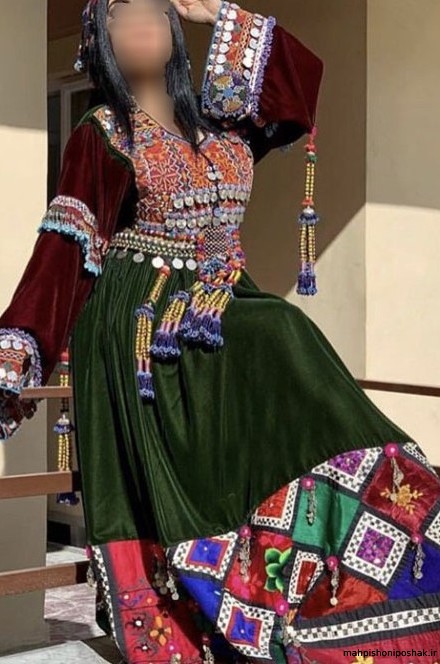 مدل های لباس افغانی دخترانه