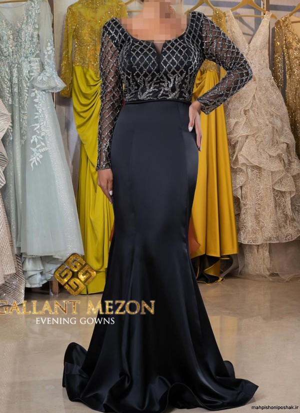مدل لباس فارسی مجلسی بلند
