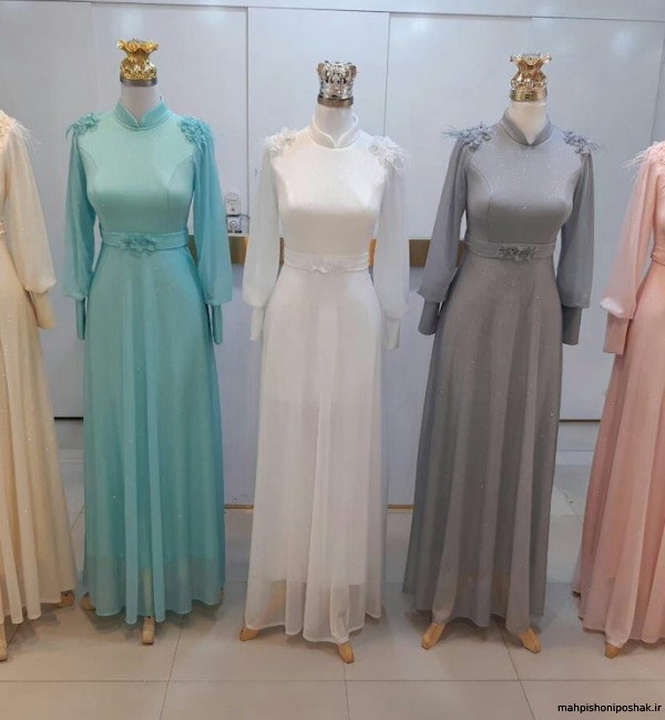 مدل لباس فارسی مجلسی بلند