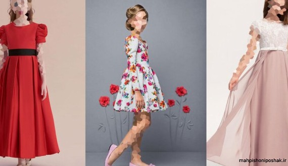 مدل لباس مجلسی برای دختر 12 ساله