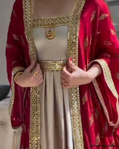 مدل لباس عربي مجلسي اينستاگرام