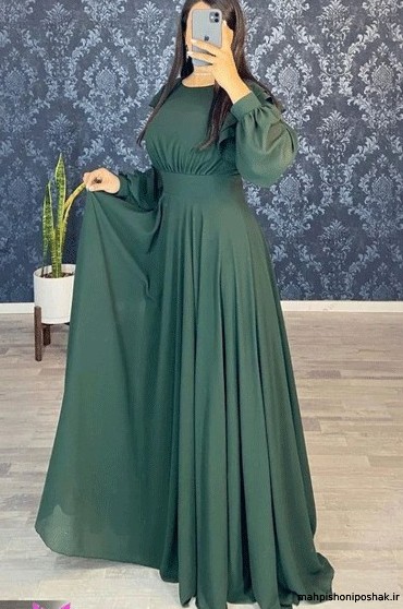 مدل لباس زنانه پوشیده مجلسی