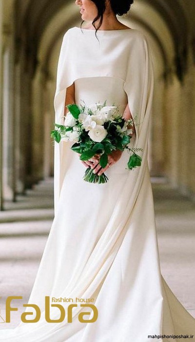 مدل لباس عروس پوشیده اروپایی جدید