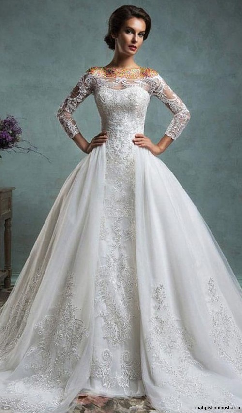 مدل لباس عروس پرنسسی خاص