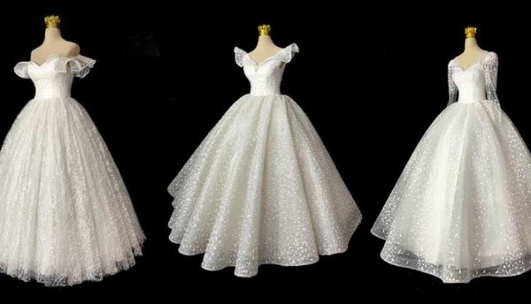 مدل لباس عروس طرح کلاسیک