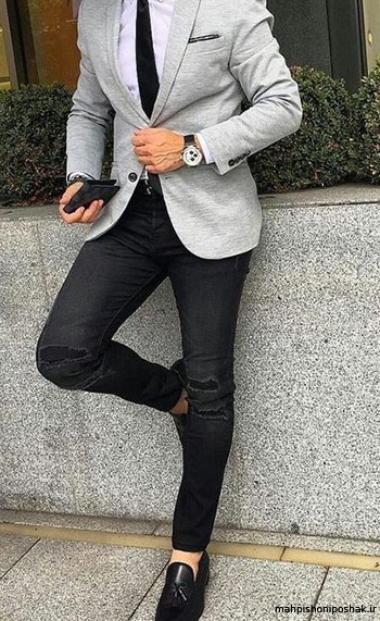 مدل لباس مردانه با کت تک