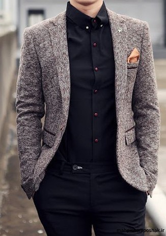 مدل لباس مردانه با کت تک