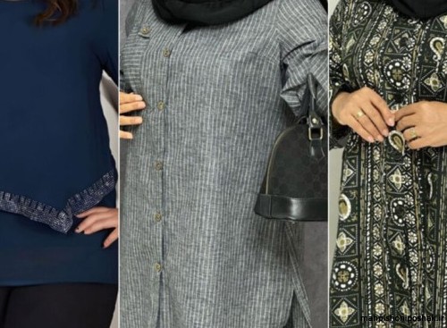 مدل لباس مجلسی گیپور برای خانم های چاق