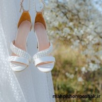 مدل کفش عروس پاشنه یکسره