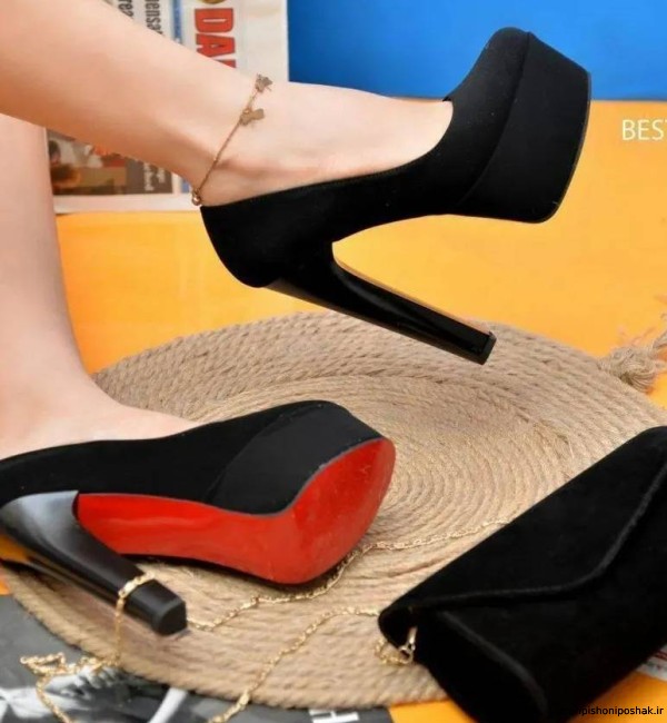 مدل کفش مجلسی پاشنه بلند دخترانه